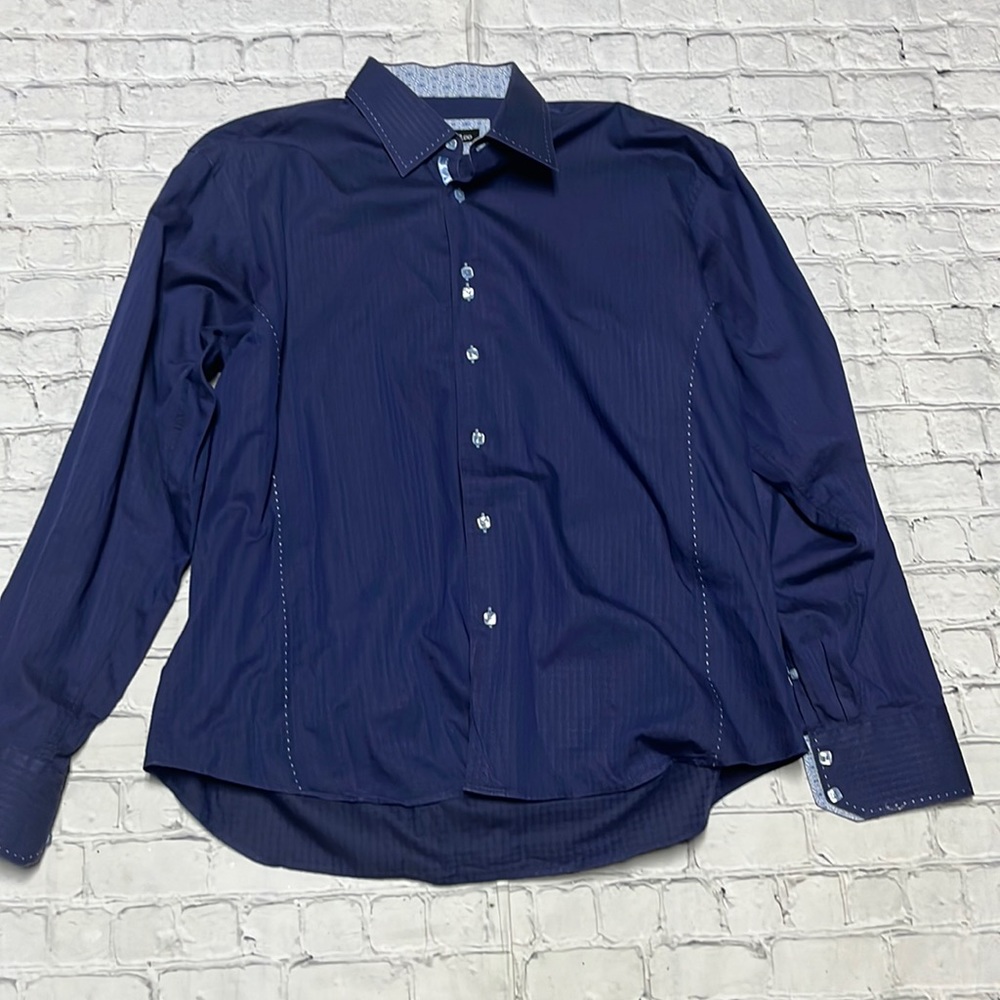 Maceoo Long Sleeve Button Down Top